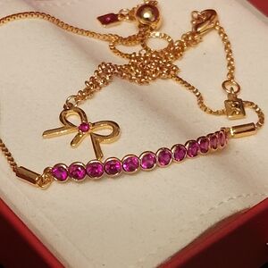 Two NEW Braclets RUBY RIBBON Milestone Pieces